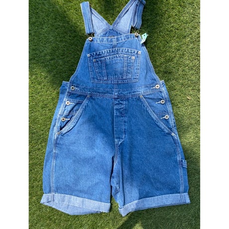 [USED]  DENIM SHORT オーバーオール