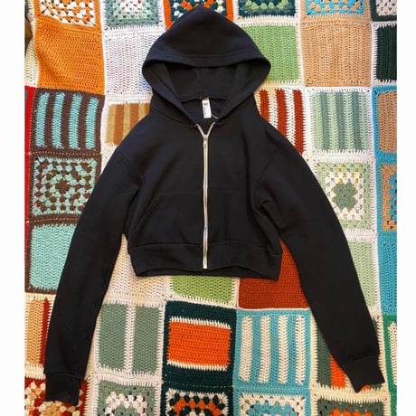 [USED] American Apparel⭐︎ショート丈ジップパーカー