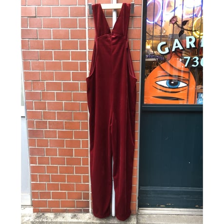 [USED] ベロア オーバーオール!