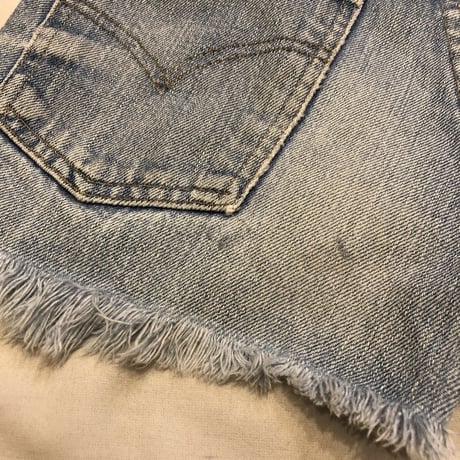 [USED] 70's Levi's DENIM SHORTS