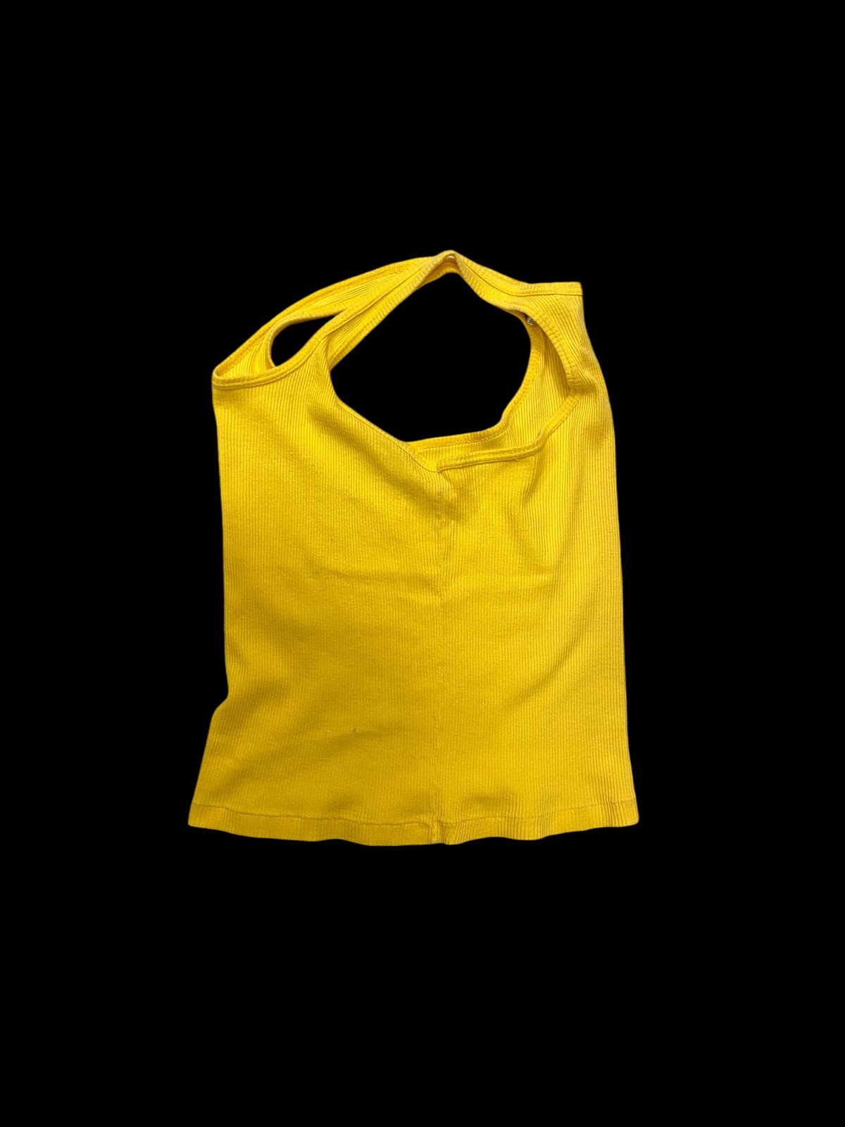 USED]リブ Yellowタンクトップ | garden730