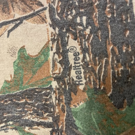 [USED] vintage "RealTree®︎” CAMO ロンTee