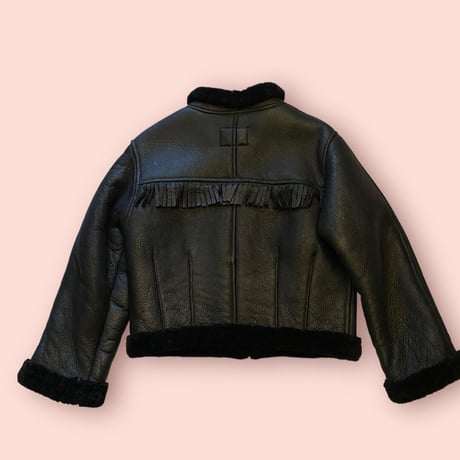 [USED] BLACK REALムートンJKT🖤