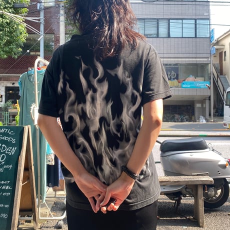 [USED] 90's 両面 FLARE🔥 プリント Tee