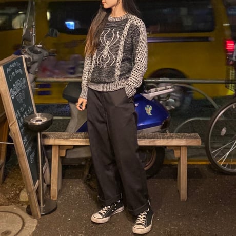 [USED] かわいい"クモ" KNIT♡