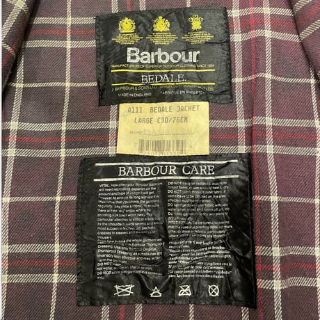 [USED] Barbour オイルドジャケット