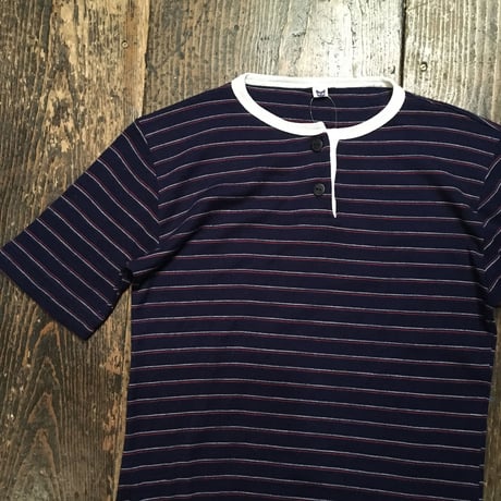 [USED] EURO  ボーダーニット チビTee