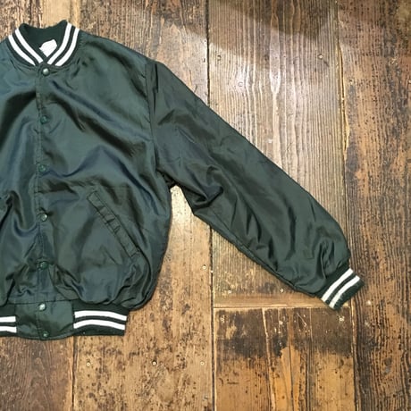 [USED] made in U.S.A. 深緑色のスタジャン