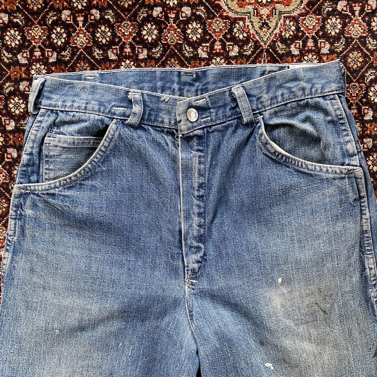 【レア】 MADEWELL 60s USA製 デニム ペインターパンツ 美品 fit=scale-down,w=1200