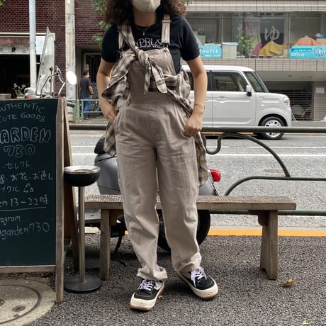[USED] vintage COTTON オーバーオール