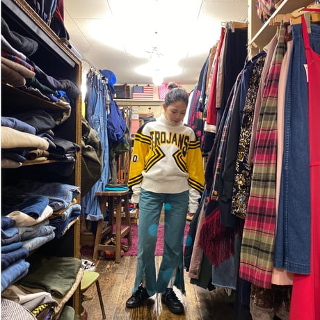 [USED] made in U.S.A. チアガール ニット