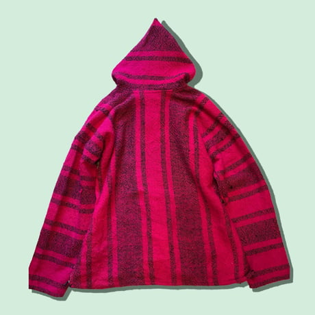 [USED] MEXICAN PARKA 💖NEON PINK/BLACK