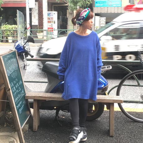 [USED]  ビックサイズ cottonニット