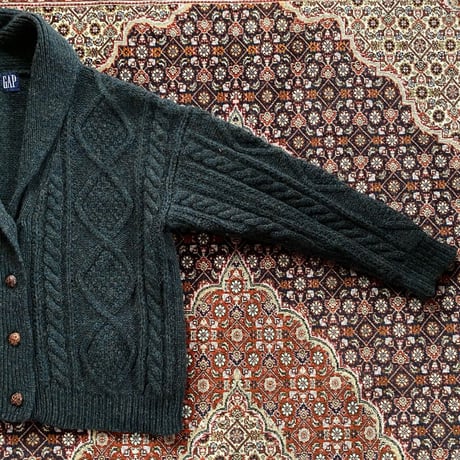 [USED] OLD GAPショールカラーカーディガン