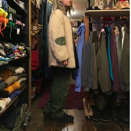 [USED] 50's vintage 味ある〜！ライナー JKT ダメージ！