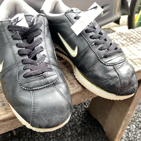 [USED] NIKE "CORTEZ" ブラックレザー♡