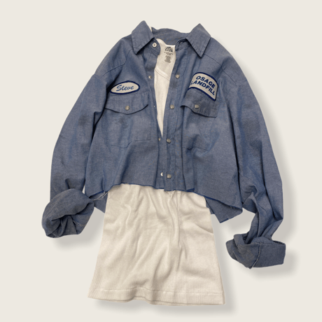 [USED] REDCAP カットオフ WORKシャツ