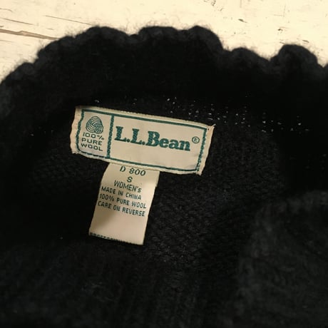 [USED]  L.L. BeanパッチワークKnit