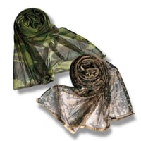 [select] CAMO柄 MESH SCARF