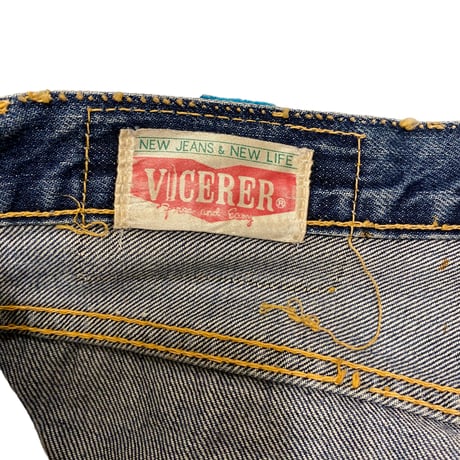 [USED] 70's "VICERER" japan vintage デニム
