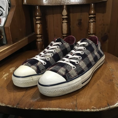 [USED] 90's WOOL CHECK ALLSTAR