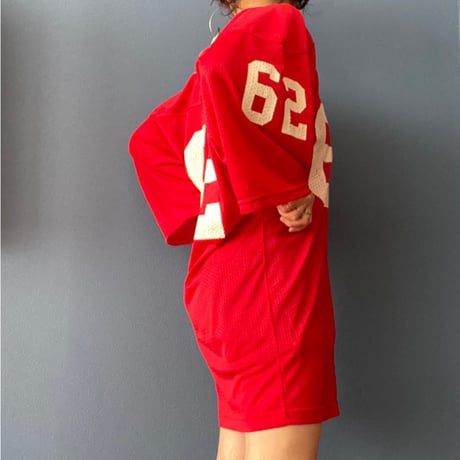 [USED] フットボール GAME メッシュTee