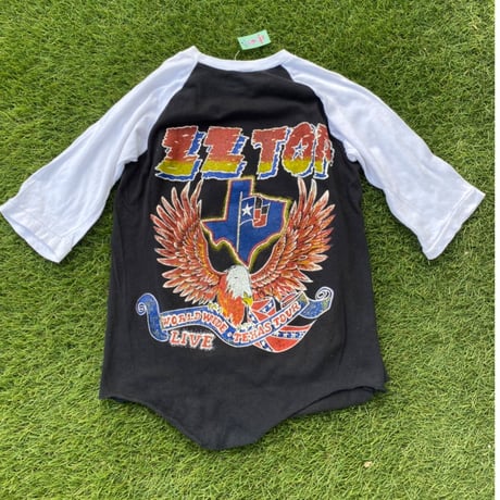 [USED] "ZZ TOP" VINTAGE パキTee