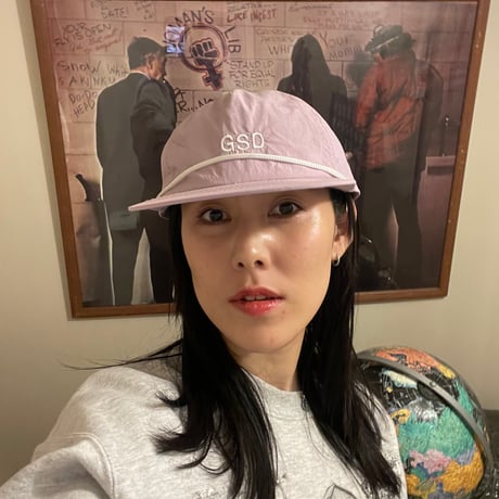[USED] ラベンダー USカンパニー NYLON FLAT CAP