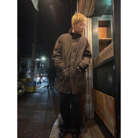 [USED]  "LONDON FOG" 中綿ハーフコート ブラウン