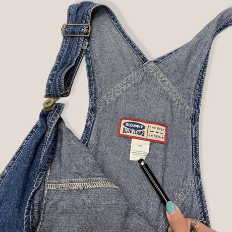 [USED] "OLD NAVY" DENIM OVERALL！