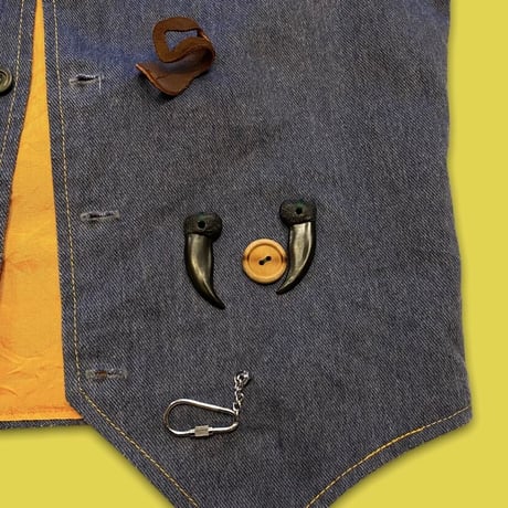 [USED] HAND MADE🧵DENIM ベスト