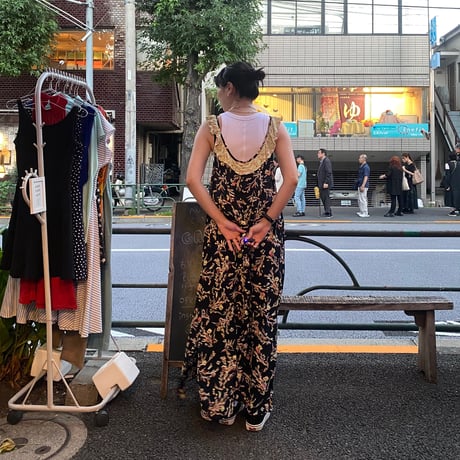 [USED] U.S.made!! 花柄レーヨンO/P