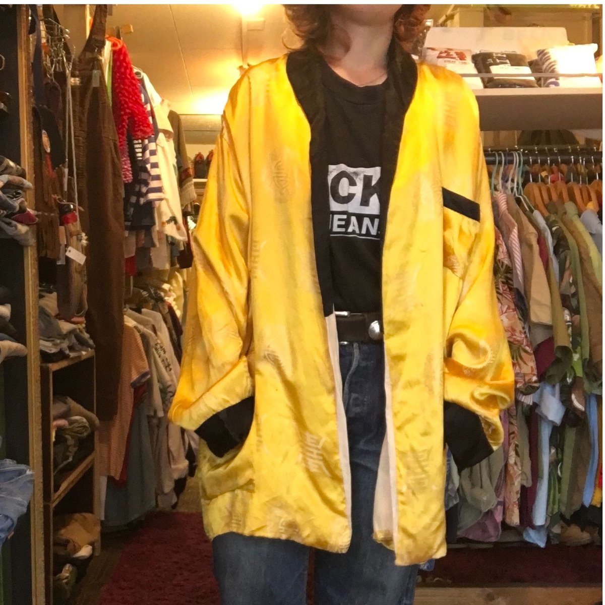 【WHIMSIC】【新品・タグ付き】ヴィーガンスウェードレザーチャイナジャケット WHIMSIC/2サイズ展開】ヴィーガンスウェードレザーチャイナ