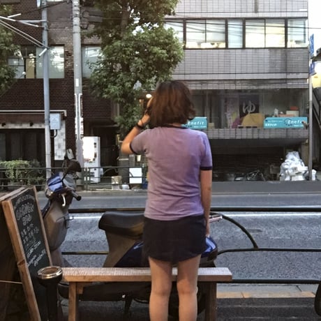 [USED] OLD トリムTee フロッキープリント！