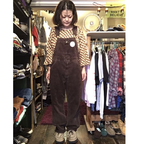 [USED] OLD B'GOSHコーデュロイ オーバーオール