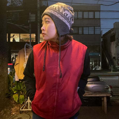 [USED] あったか♡耳あてニット帽