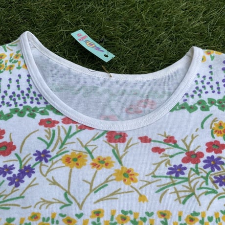 [USED]  EURO 総柄 GIRLS Tee