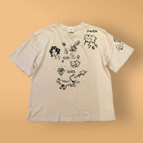 [I&ME] I&ME × jouetie NOOB TATTOO Tee