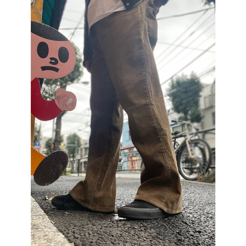 Levi's 646 コーデュロイ W34 USED USED] Levis 646 コーデュロイパンツ BROWN | garden730