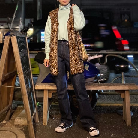 [USED] REVERSIBLE LONG VEST♡