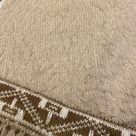[USED] モヘア🦙フリンジ KNIT