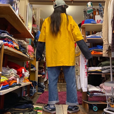 [USED] "CAMBER" YELLOW  S/S Tee💛