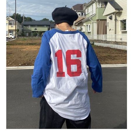 [USED] PRINT ラグランTee