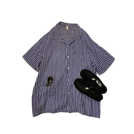[USED] EURO ストライプ S/S JKT