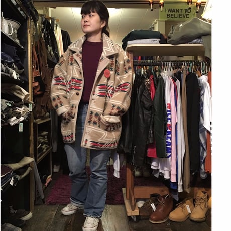 [USED] ネィティブ柄 ジャケット