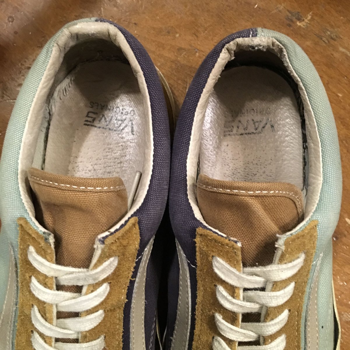 完璧 VANS マルチ スニーカー レーシーズ schoolフライド old 靴