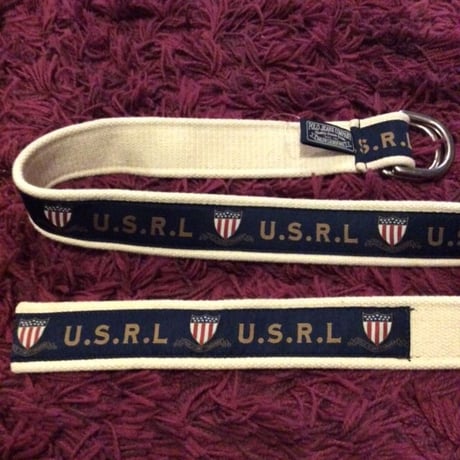 [USED] Ralph Lauren キャンバス ベルト