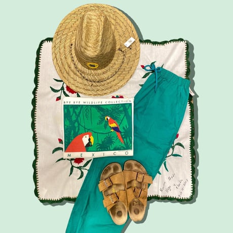 [USED]  90's MEXICO オウム🦜  Tee