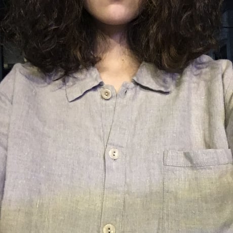 [USED] FLAX 100%LINEN シャツ