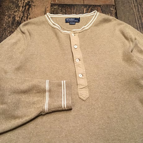 [USED]  "POLO Ralph Lauren "  ヘンリーネック トップス